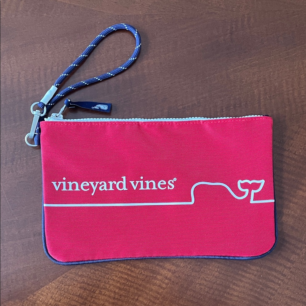 Vineyard Vines for Target Red White and Blue Wristlet